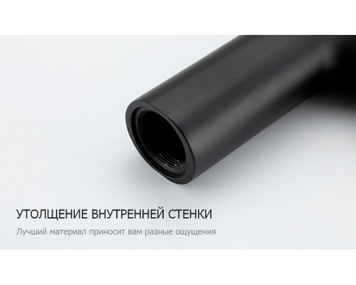 Смеситель для раковины Gappo G21-6 G1021-6 Черный матовый