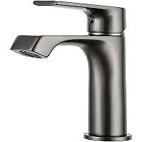 Смеситель для раковины Frap H71-9 F1071-9 Оружейная сталь