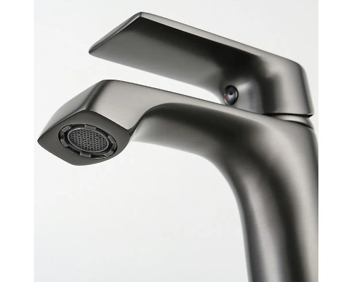 Смеситель для раковины Frap H71-9 F1071-9 Оружейная сталь