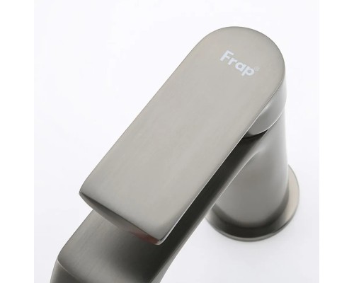 Смеситель для раковины Frap H71-9 F1071-9 Оружейная сталь