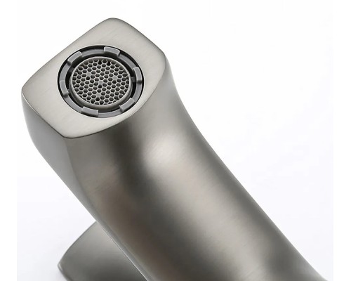 Смеситель для раковины Frap H71-9 F1071-9 Оружейная сталь