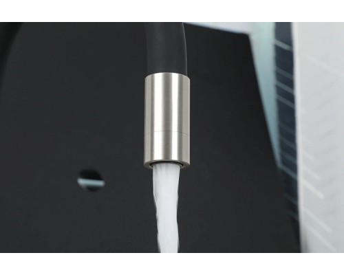 Смеситель для кухни Frap H69 F4396-5 Сатин Черный