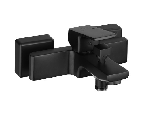 Смеситель для ванны E.C.A. Tiera 102102469C1EX Черный матовый