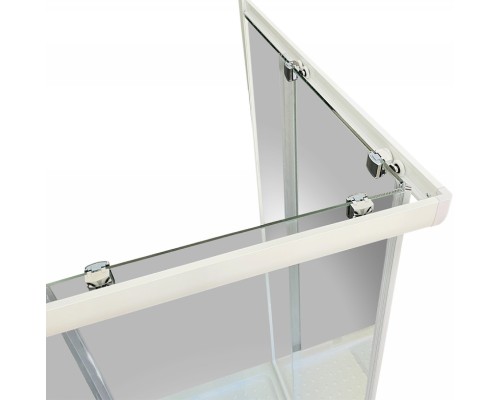 Душевой уголок Royal Bath HPD 110x80 профиль Белый стекло прозрачное