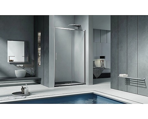 Душевая дверь Good Door Cofe WTW-140-C-CH 140 КФ00031 профиль Хром стекло прозрачное Душевая дверь Good Door Cofe WTW-140-C-CH 140 КФ00031 профиль Хром стекло прозрачное