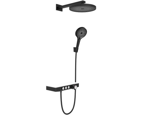 Душевая система Berges Morans 075004 Черная матовая