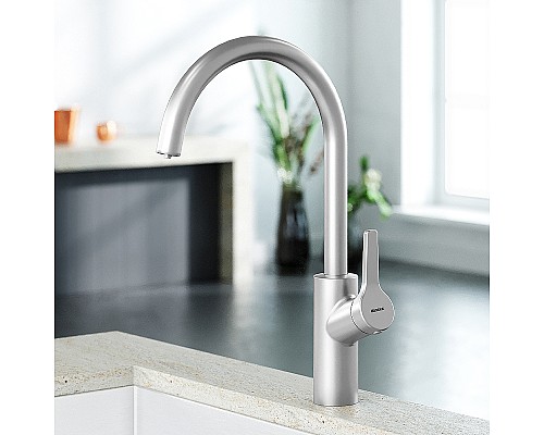 Смеситель для кухни Damixa Eclipse 310721400 Никель