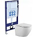 Комплект унитаза с инсталляцией Aquatek Европа SET AQUATEK ЕВРОПА cm с сиденьем Микролифт
