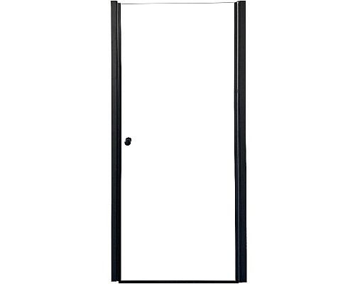 Душевая дверь в нишу Parly 80 DE80B профиль Черный стекло прозрачное