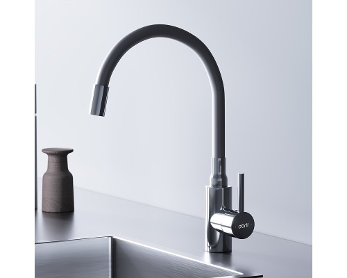 Смеситель для кухни Dorff Logic D3007633 Хром Белый