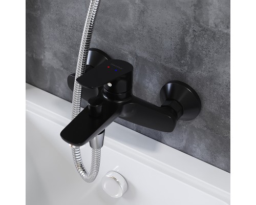 Смеситель для ванны Damixa Jupiter 771000301 Черный матовый