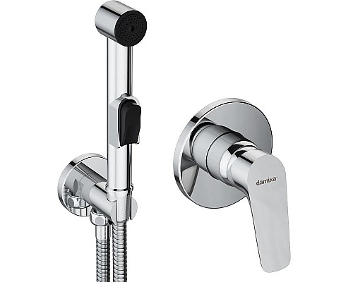 Гигиенический душ со смесителем Damixa Jupiter 777510001 Хром