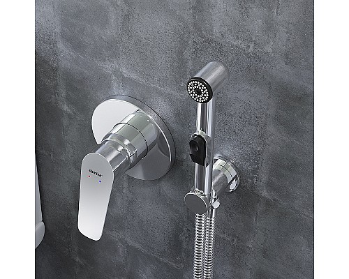 Гигиенический душ со смесителем Damixa Jupiter 777510001 Хром