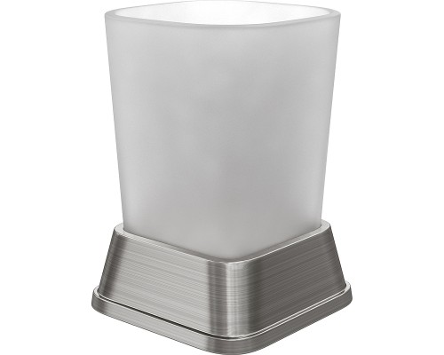 Стакан для зубных щеток WasserKRAFT Amper K-5428N Никель