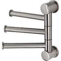 Полотенцедержатель WasserKRAFT K-1053N поворотный Никель