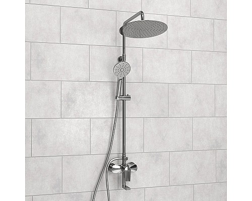 Душевая система WasserKRAFT A166.116.127.087.CH Хром