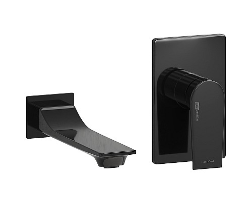 Смеситель для раковины WasserKRAFT A66553 Черный глянец