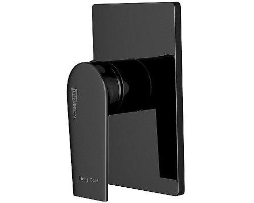 Смеситель для раковины WasserKRAFT A66553 Черный глянец
