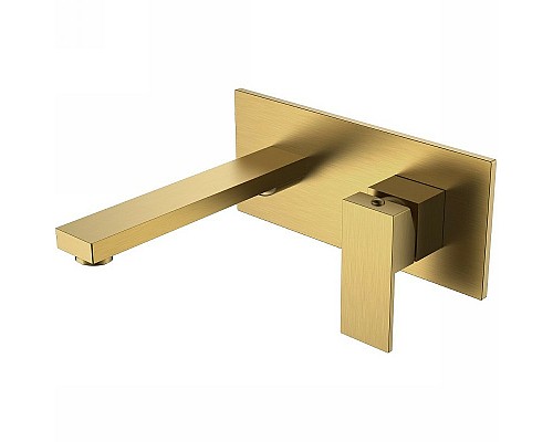 Смеситель для раковины Boheme Qubic 475-BR Бронза