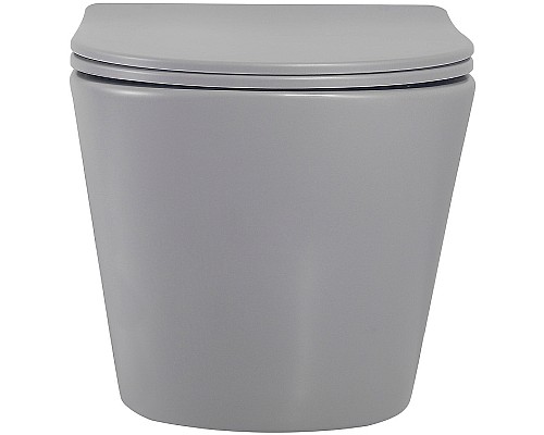 Унитаз Abber Bequem AC1102MG подвесной Серый матовый с сиденьем Микролифт