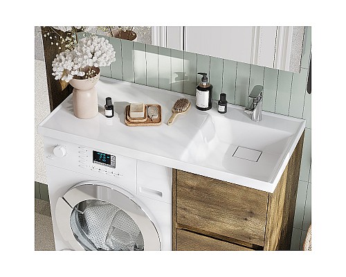 Тумба под раковину Aquaton Лондри 105 1A267001LHDR0 Дуб Рустикальный без фасада