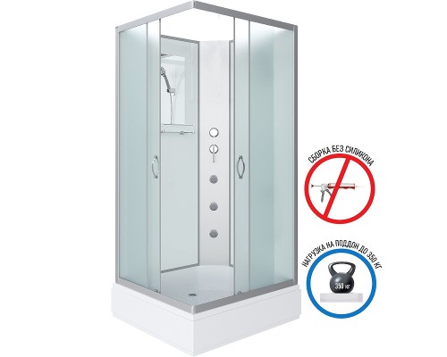 Душевая кабина Niagara Classic 90x70 NG-33974-14QBKG с гидромассажем