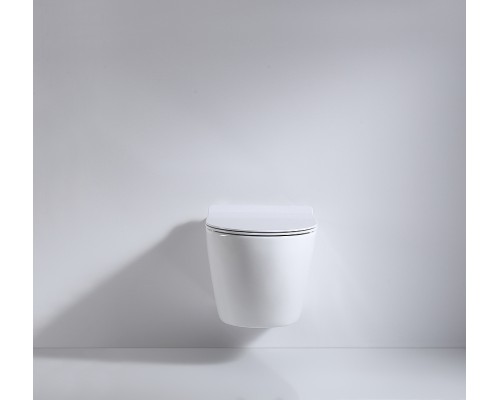 Унитаз beWash Minimal BKWHR003480 подвесной Белый с сиденьем Микролифт