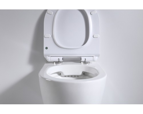 Унитаз beWash Minimal BKWHR003480 подвесной Белый с сиденьем Микролифт