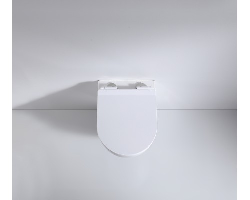 Унитаз beWash Minimal BKWHR003480 подвесной Белый с сиденьем Микролифт