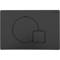Клавиша смыва Black&White Universe WPI-09522 09522 Matt Black