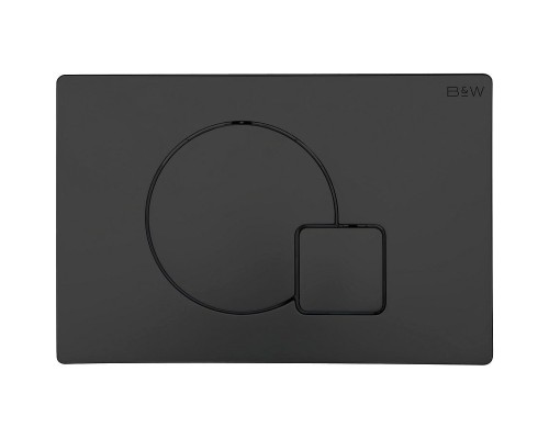 Клавиша смыва Black&White Universe WPI-09522 09522 Matt Black