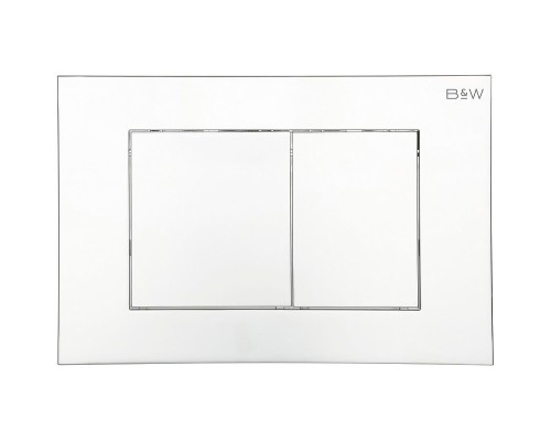 Клавиша смыва Black&White Universe WPI-09533 09533 Bright Chrome
