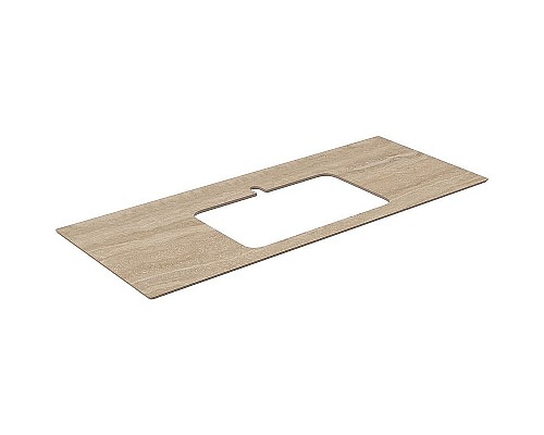 Столешница под раковину Kerama Marazzi Plaza Modern Риальто 120 PL2.SG560420R\120 Песочная