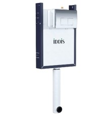Смывной бачок Iddis Optima Home скрытого монтажа с клавишей смыва Хром