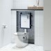 Смывной бачок Iddis Optima Home скрытого монтажа с клавишей смыва Хром