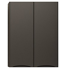 Подвесной шкаф Style Line Бергамо мини 60 Люкс Plus СС-00002359 Черный антискрейч