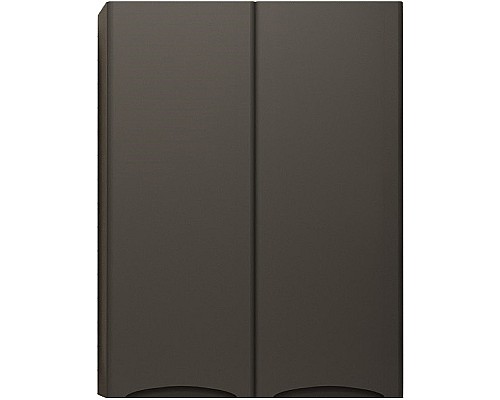 Подвесной шкаф Style Line Бергамо мини 60 Люкс Plus СС-00002359 Черный антискрейч