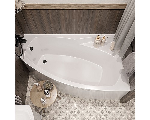 Акриловая ванна STWORKI Монтре 160x95 R Mn1600R без гидромассажа