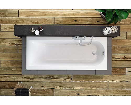 Акриловая ванна Excellent Aurum Slim 180x80 WAEX.AUR18WHS без гидромассажа Акриловая ванна Excellent Aurum Slim 180x80 WAEX.AUR18WHS без гидромассажа