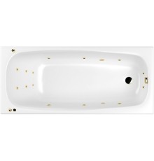 Акриловая ванна Whitecross Layla 180x80 с гидромассажем