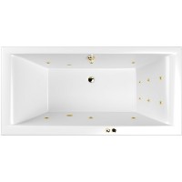 Акриловая ванна Whitecross Savia Duo 170x80 с гидромассажем