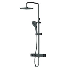 Душевая система AM.PM Inspire V2.0 F0750A422 с термостатом Черная матовая