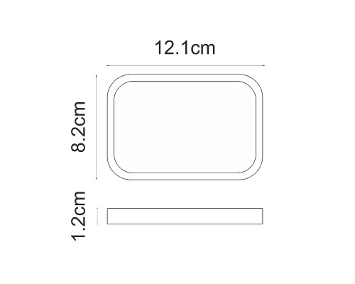 Мыльница WasserKRAFT Paar K-4229 Черная