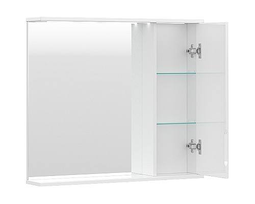 Зеркало со шкафом Volna Joli 80 R zsJOLI80.R-01 с подсветкой Белое