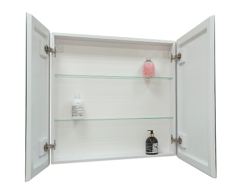 Зеркальный шкаф Reflection Chill 800х800 RF2315CH с подсветкой Белый матовый