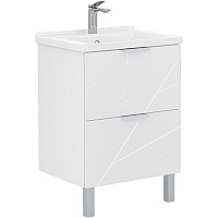 Тумба под раковину Volna Twing 80.2Y tnTWG80.2Y-01 Белая