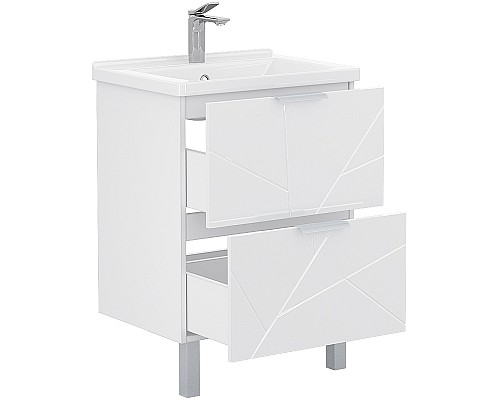 Тумба под раковину Volna Twing 80.2Y tnTWG80.2Y-01 Белая