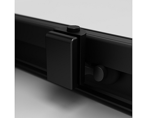 Душевой уголок AM.PM Func 120x80 W84G-403-12080-BТ профиль Черный матовый стекло прозрачное