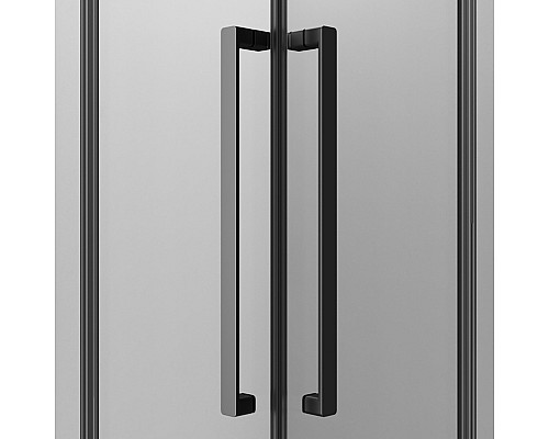 Душевой уголок AM.PM Func 120x80 W84G-403-12080-BТ профиль Черный матовый стекло прозрачное