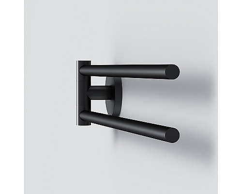 Полотенцедержатель AM.PM X-Joy A85A32622 поворотный Черный матовый